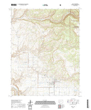 US Topo 7.5-minute map for Nucla CO