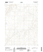 US Topo 7.5-minute map for South of Bethune CO