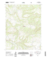 US Topo 7.5-minute map for Ute CO