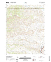 US Topo 7.5-minute map for Wagon Track Ridge CO