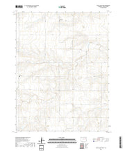 US Topo 7.5-minute map for Walks Camp Park CO