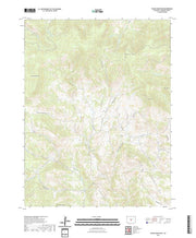 US Topo 7.5-minute map for Waugh Mountain CO