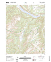 US Topo 7.5-minute map for Weminuche Pass CO