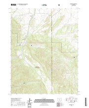 US Topo 7.5-minute map for Wetmore CO