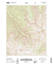 US Topo 7.5-minute map for Wetterhorn Peak CO