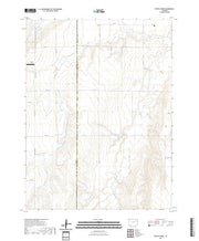 US Topo 7.5-minute map for Wetzel Creek CO