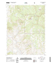 US Topo 7.5-minute map for Whiteley Peak CO