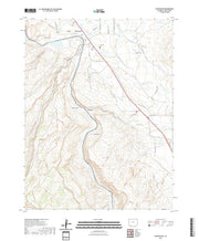 US Topo 7.5-minute map for Whitewater CO