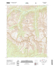 US Topo 7.5-minute map for Winfield CO