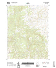 US Topo 7.5-minute map for Wolf Mountain CO