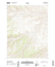 US Topo 7.5-minute map for Wolf Ridge CO