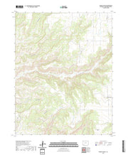 US Topo 7.5-minute map for Woods Canyon CO