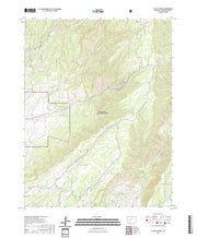 US Topo 7.5-minute map for X Lazy F Ranch CO