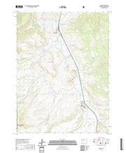 US Topo 7.5-minute map for Yampa CO