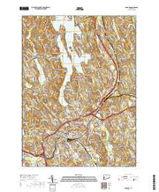 USGS US Topo 7.5-minute map for Danbury CT 2021