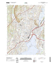 US Topo 7.5-minute map for New Haven CT