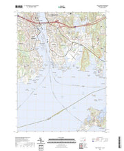 US Topo 7.5-minute map for New London CTNY