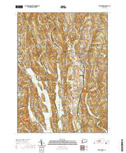 USGS US Topo 7.5-minute map for New Milford CT 2021