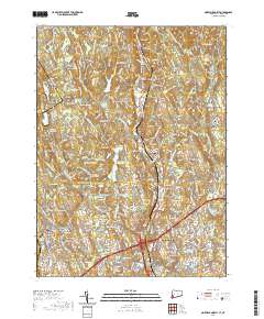 USGS US Topo 7.5-minute map for Norwalk North CTNY 2021