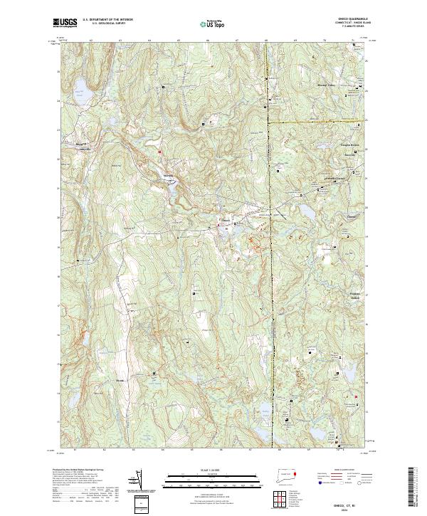 US Topo 7.5-minute map for Oneco CTRI