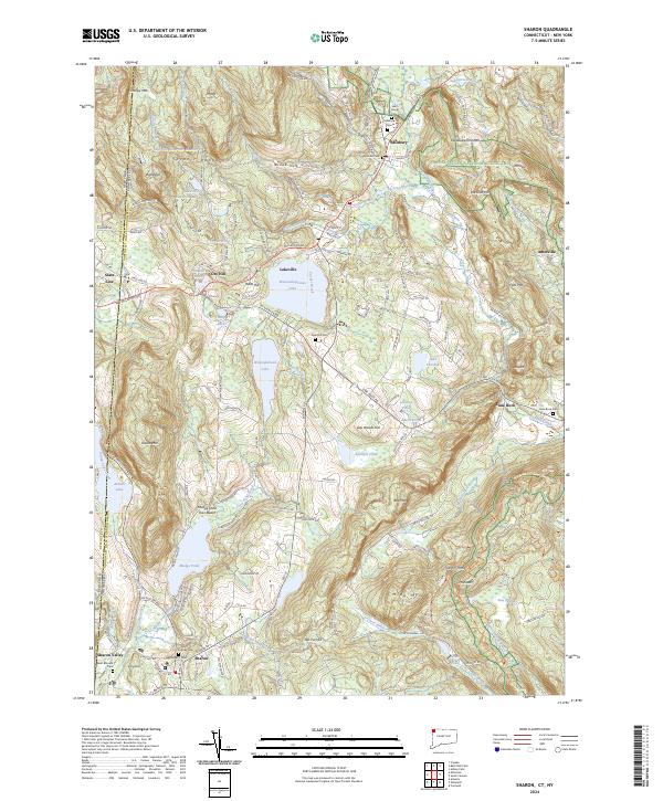 US Topo 7.5-minute map for Sharon CTNY