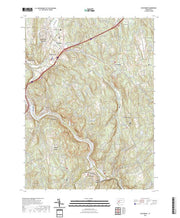 US Topo 7.5-minute map for Southbury CT