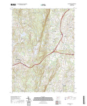 US Topo 7.5-minute map for Southington CT