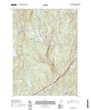 US Topo 7.5-minute map for Stafford Springs CT