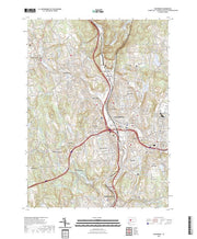 US Topo 7.5-minute map for Waterbury CT