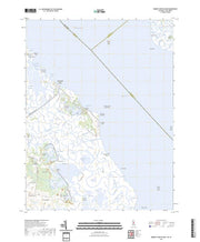 US Topo 7.5-minute map for Bombay Hook Island DENJ