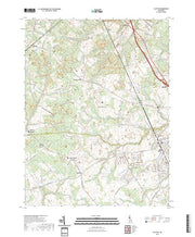 US Topo 7.5-minute map for Clayton DE