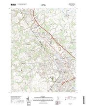 US Topo 7.5-minute map for Dover DE