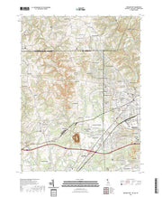 US Topo 7.5-minute map for Newark West DEMDPA