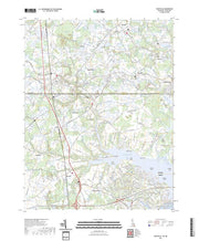 US Topo 7.5-minute map for Selbyville DEMD