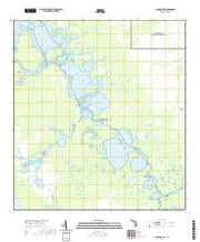 USGS US Topo 7.5-minute map for Alligator Bay FL 2021