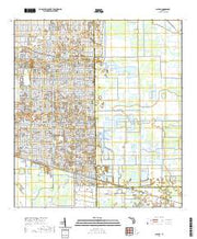 USGS US Topo 7.5-minute map for Alva SE FL 2021