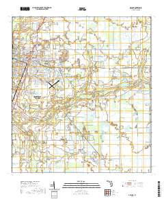 USGS US Topo 7.5-minute map for Arcadia FL 2021