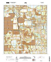 USGS US Topo 7.5-minute map for Baird FL 2021