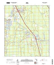 USGS US Topo 7.5-minute map for Bakersville FL 2021