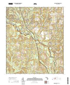 USGS US Topo 7.5-minute map for Barrineau Park FLAL 2021