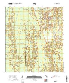 USGS US Topo 7.5-minute map for Bay Lake FL 2021