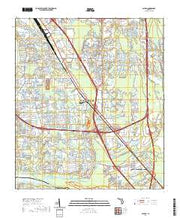 USGS US Topo 7.5-minute map for Bayard FL 2021