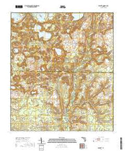 USGS US Topo 7.5-minute map for Bennett FL 2021