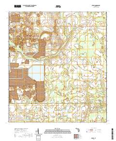 USGS US Topo 7.5-minute map for Bereah FL 2021