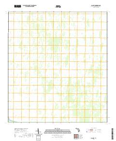 USGS US Topo 7.5-minute map for Big Lake FL 2021