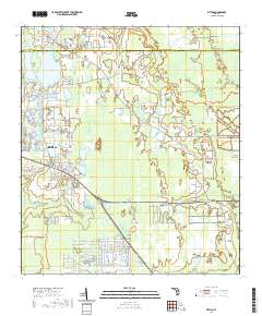 USGS US Topo 7.5-minute map for Bithlo FL 2021