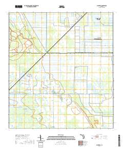 USGS US Topo 7.5-minute map for Bluefield FL 2021