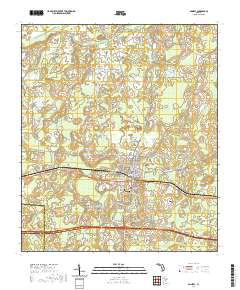 USGS US Topo 7.5-minute map for Bonifay FL 2021