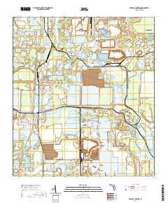 USGS US Topo 7.5-minute map for Bradley Junction FL 2021