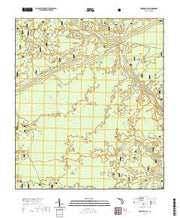 USGS US Topo 7.5-minute map for Bradwell Bay FL 2021